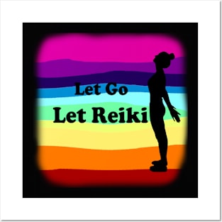 Let Go, Let Reiki Posters and Art